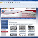 Industrial Web Design Portfolio Example