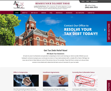 Website Design Portfolio Ohio