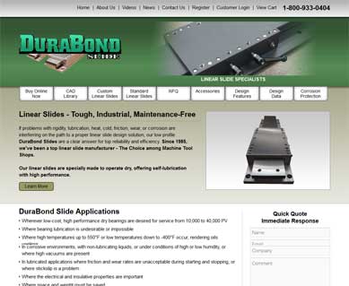 Manufacturing Website Design Portfolio Ohio